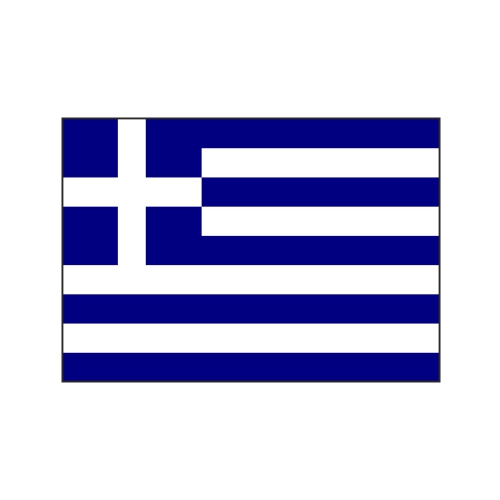 Samolepka vlajka - Řecko