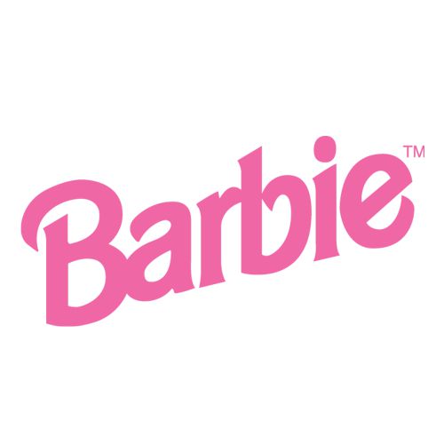 Samolepka barbie logo