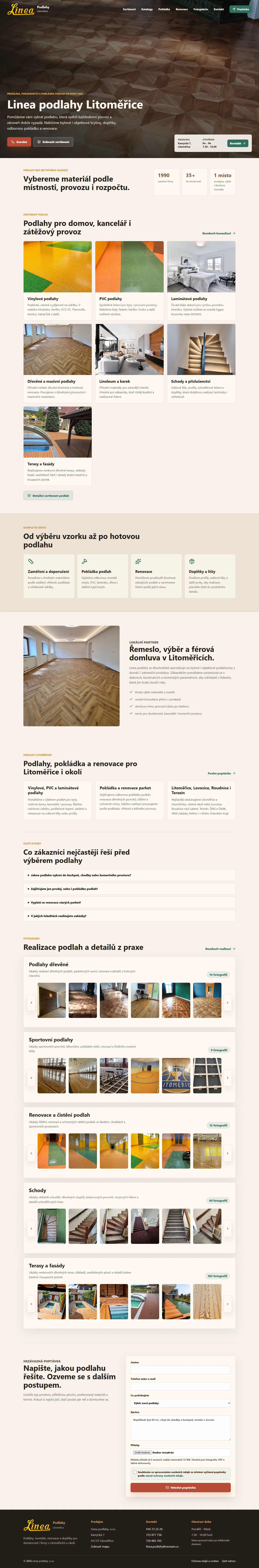 Linea podlahy