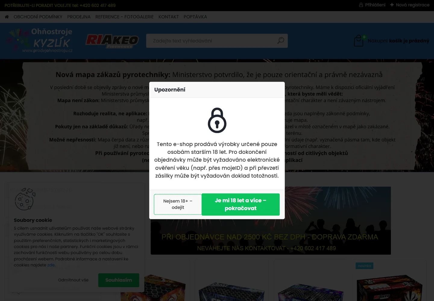 Náhled webu: prodejohnostroju.cz