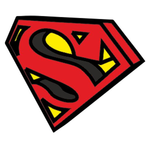 Samolepka superman logo