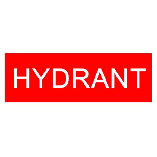 Hydrant samolepka