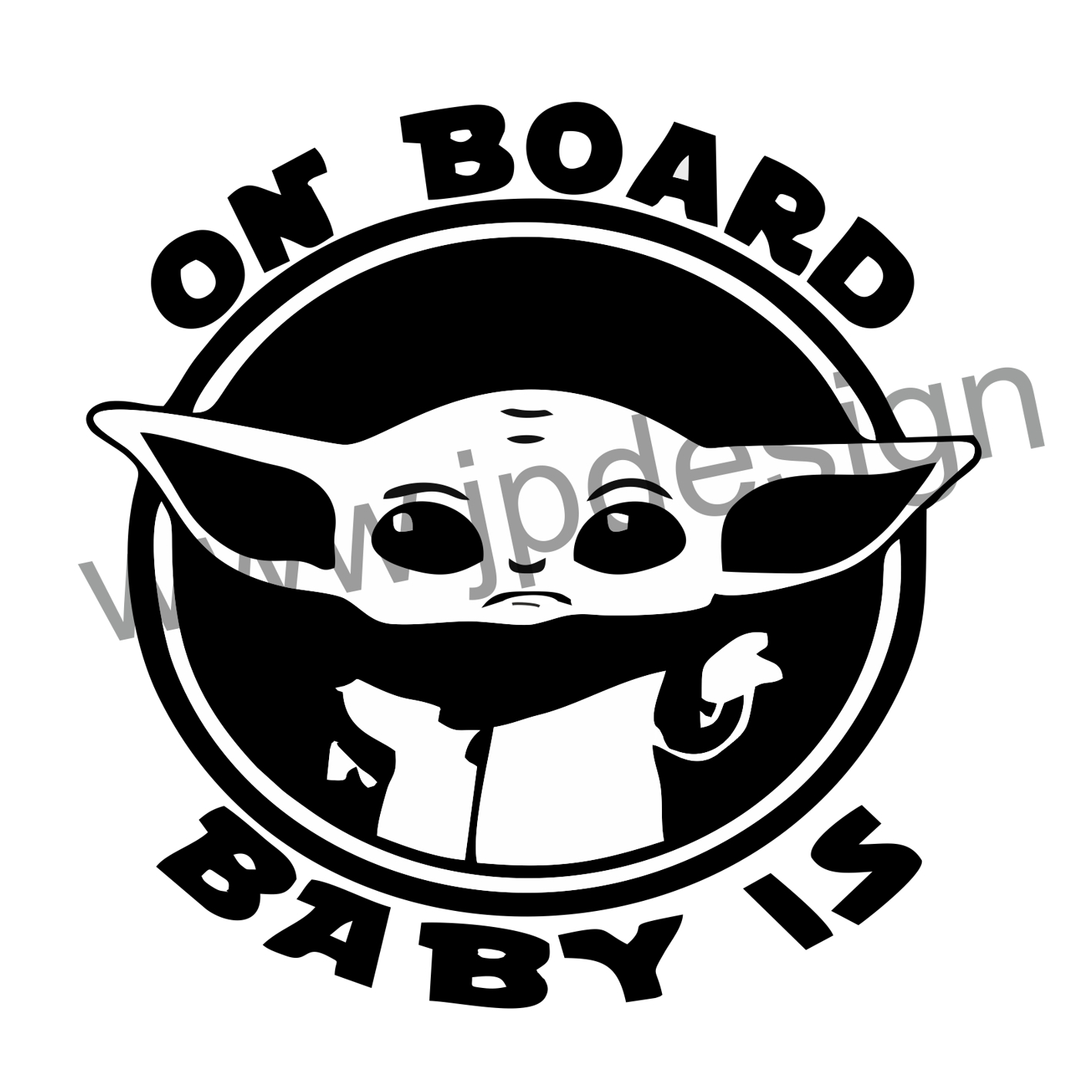 Samolepka On board baby is 