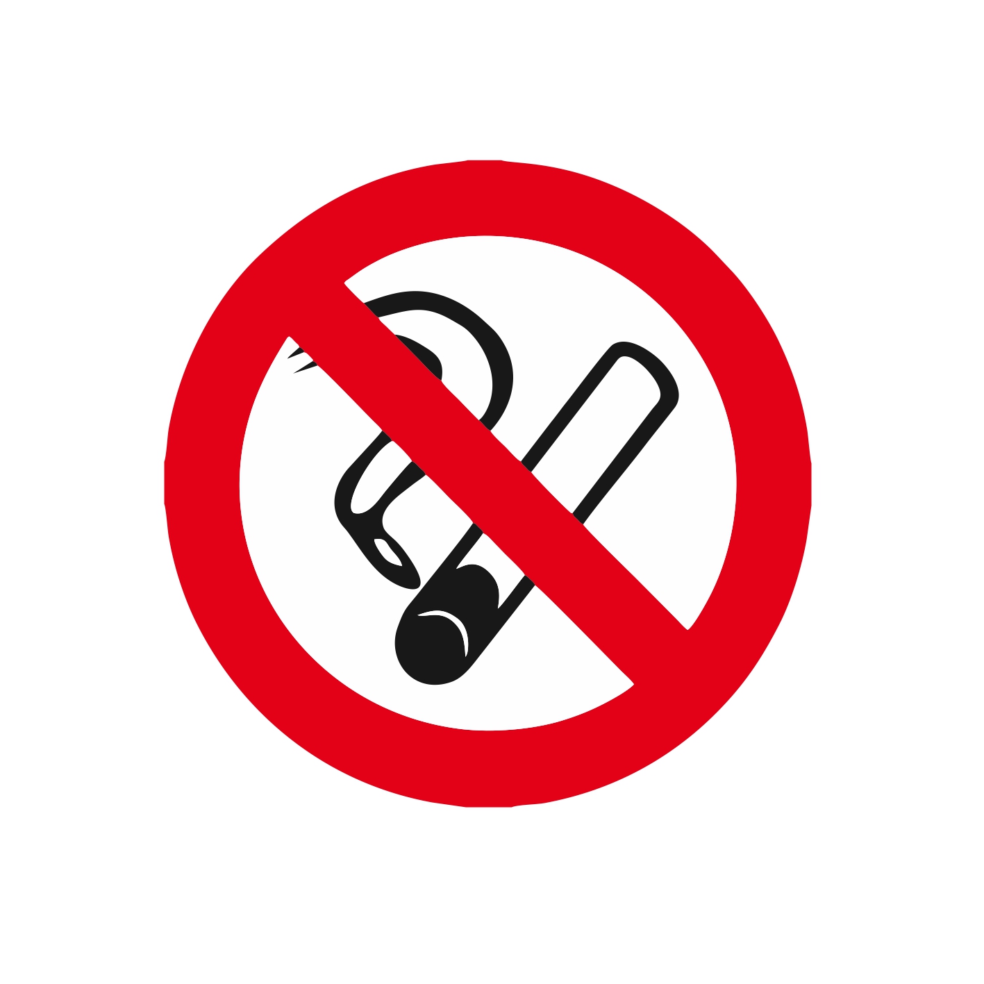 Zákaz kouření samolepka