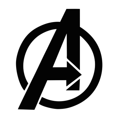 Avengers logo samolepka
