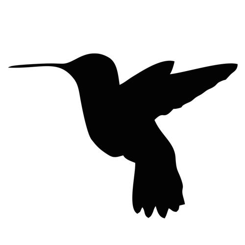 Kolibřík Samolepka
