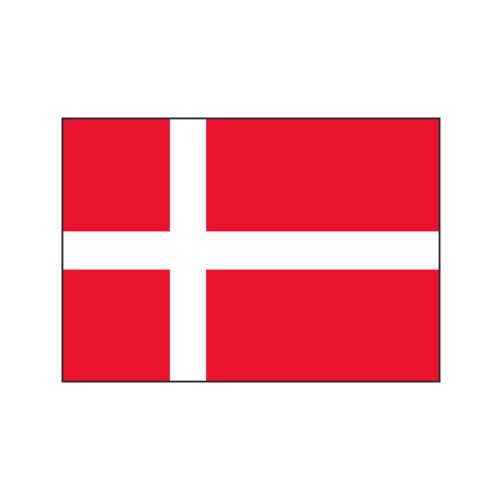 Samolepka vlajka - Dánsko