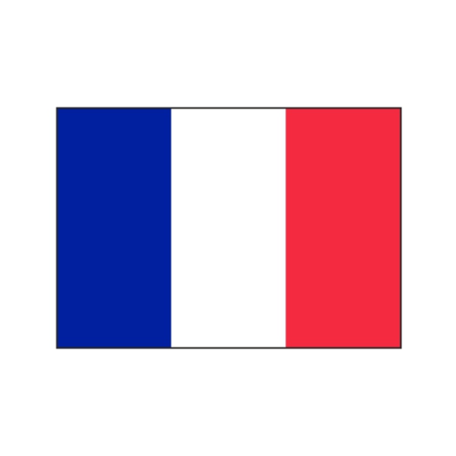 Samolepka vlajka - Francie