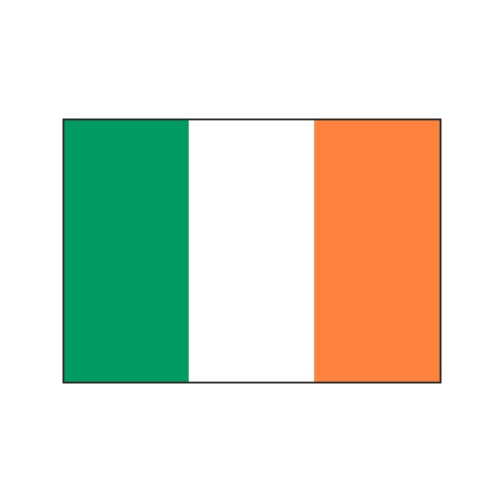 Samolepka vlajka - Irsko