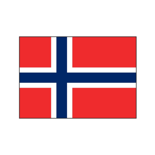 Samolepka vlajka - Norsko