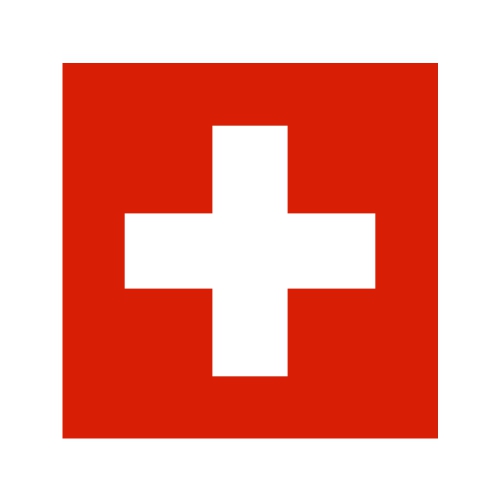 Samolepka vlajka - Švýcarsko