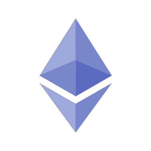 Ethereum logo samolepka
