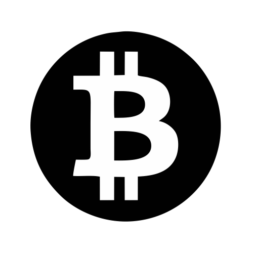 Bitcoin samolepka
