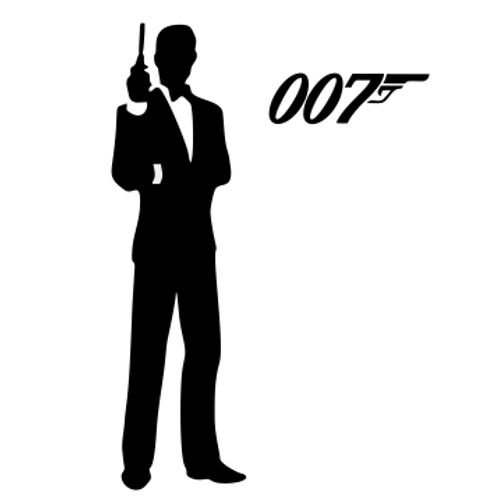Samolepka Agent 007