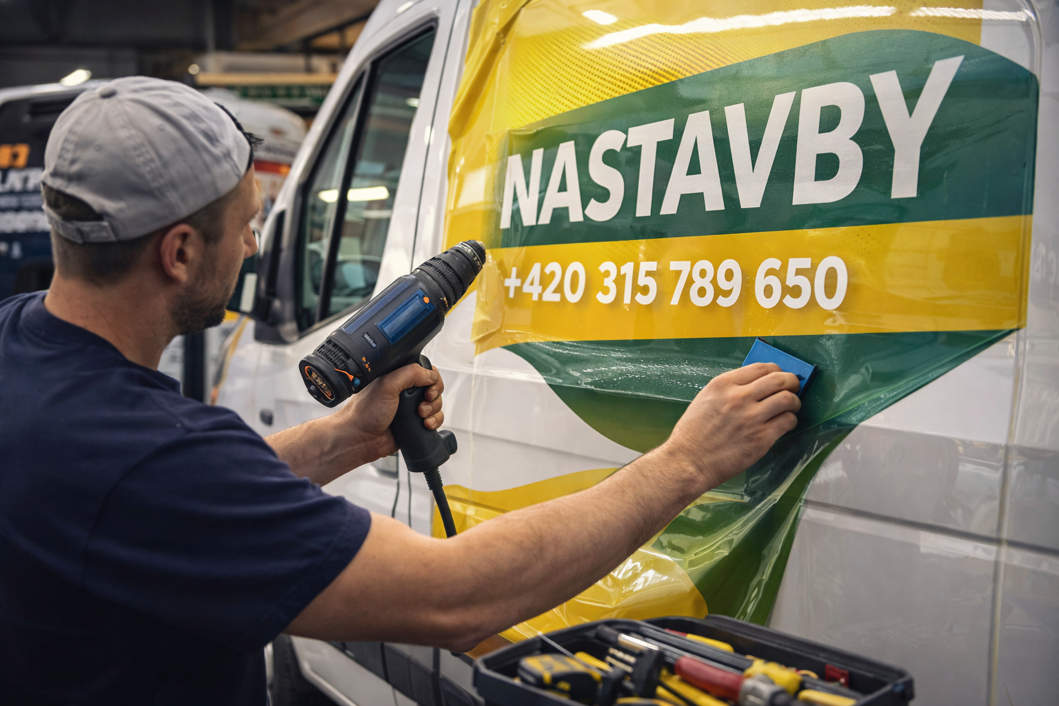 Reklamní polepy aut