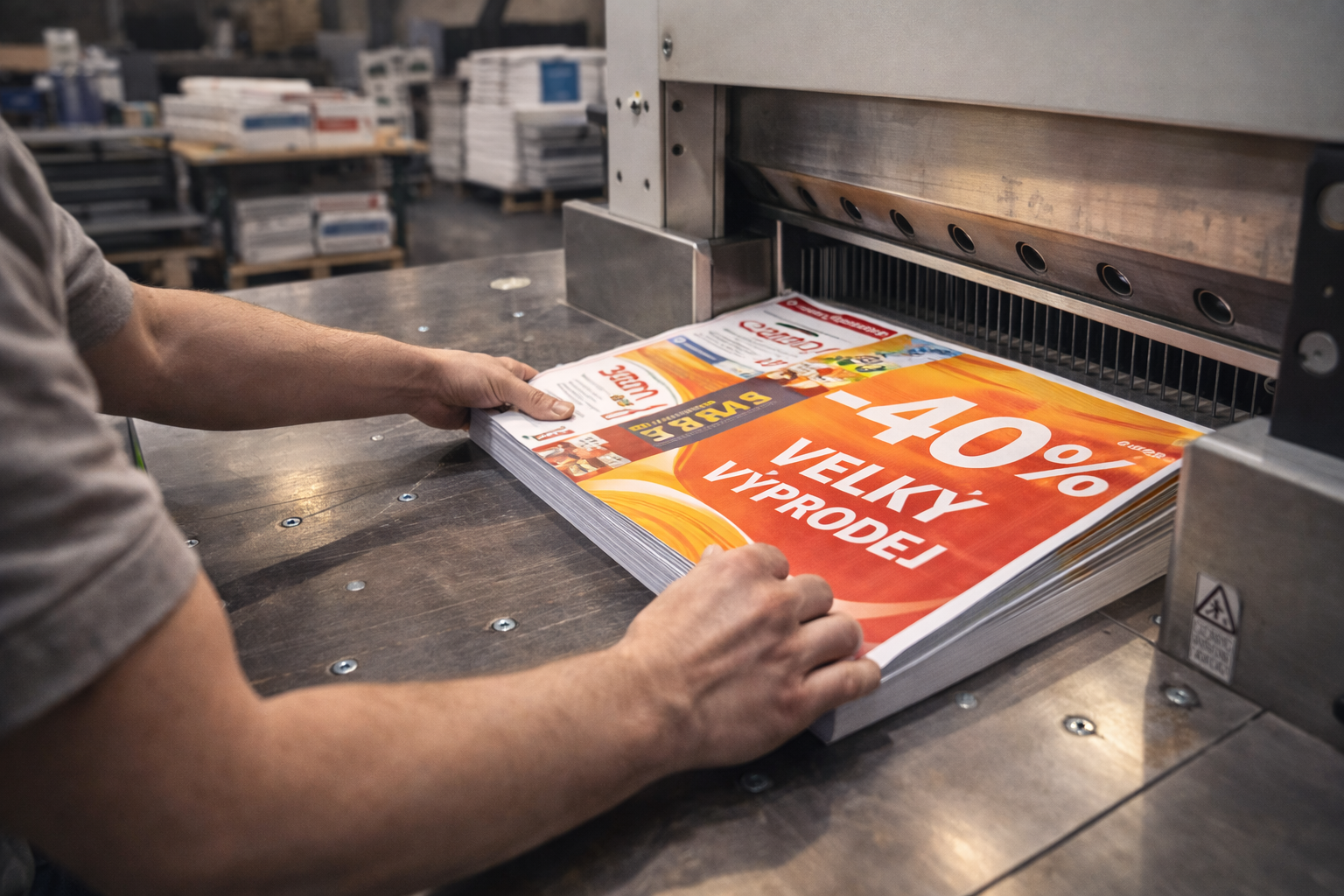 Výroba a tisk letáků