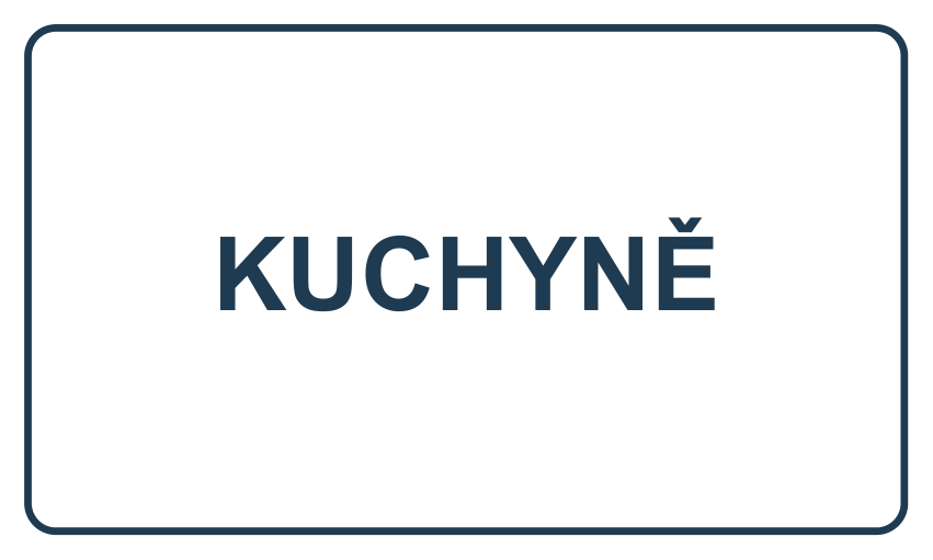 Samolepicí štítek – Kuchyně – vlastní grafika JPdesign