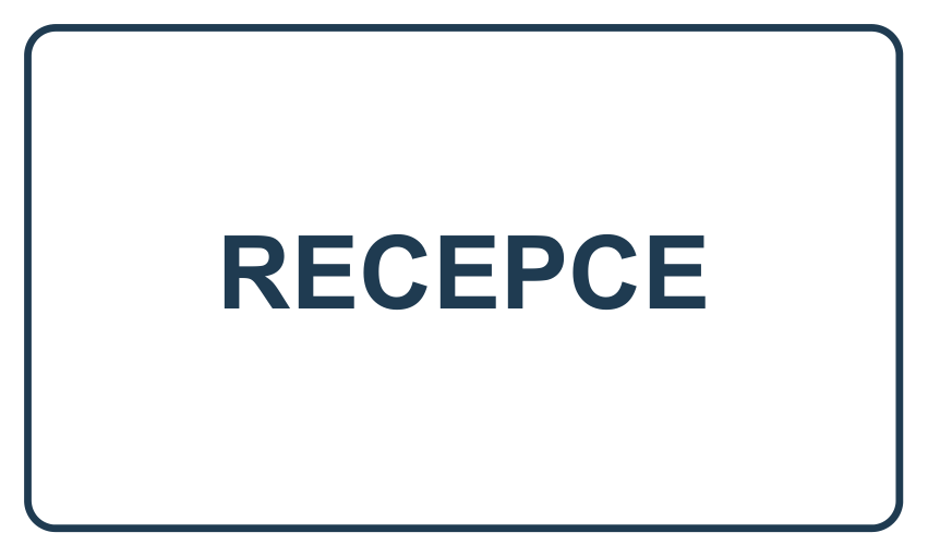 Samolepicí štítek – Recepce – vlastní grafika JPdesign