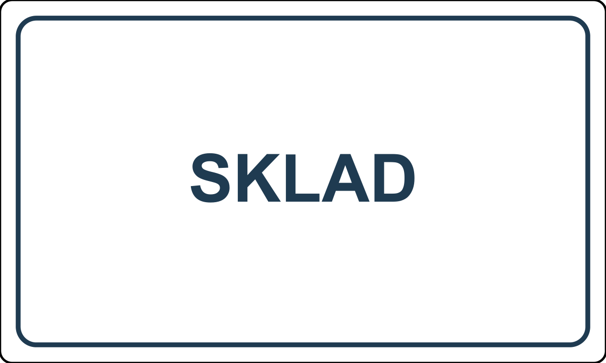 Samolepicí štítek – Sklad