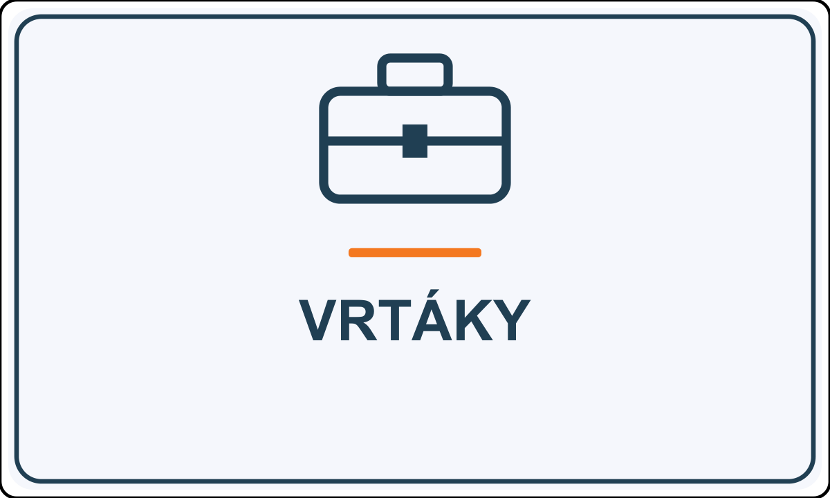 Samolepicí označení – Vrtáky – vlastní grafika JPdesign