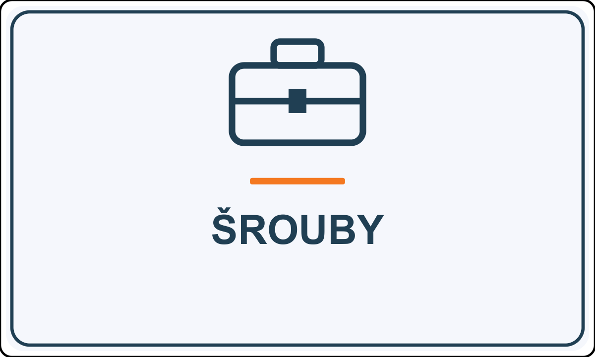 Samolepicí označení – Šrouby – vlastní grafika JPdesign