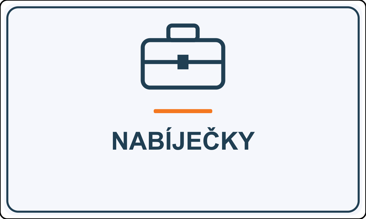 Samolepicí označení – Nabíječky – vlastní grafika JPdesign