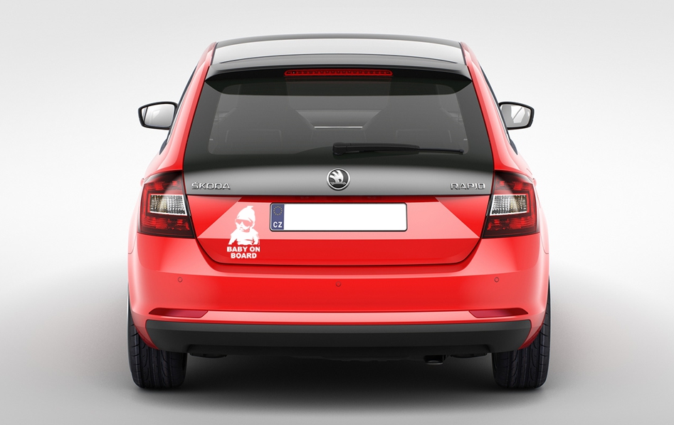 Samolepka Baby on board – náhled 2