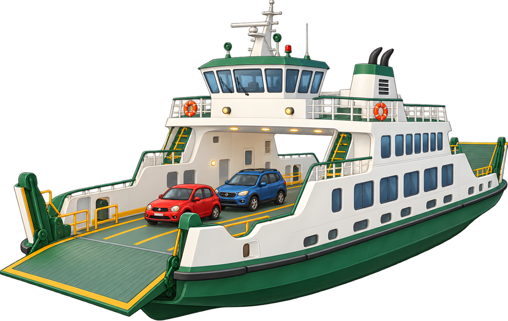Autotrajekt – barevná dětská samolepka JPdesign